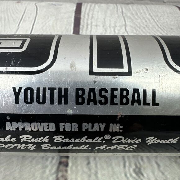 Bat Easton X Treme LK19 30 in 23 oz Alloy Youth Baseball Bat Black and Silver - Picture 9 of 12